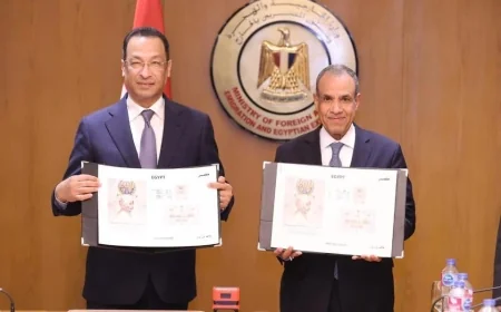 شراكة بين الخارجية والاتصالات لتسهيل خدمات المصريين بالخارج وتدشين طابع تاريخي للمئوية الثانية