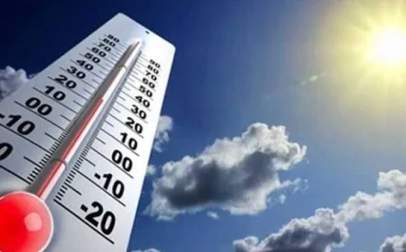 ارتفاع درجات الحرارة في مصر اليوم وأمطار متفرقة