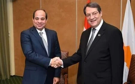 السيسي يفتتح إيجبس 2026 بحضور رئيس قبرص
