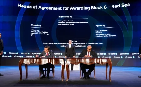 اتفاقيات جديدة لتسريع البحث والاستكشاف في البحر الأحمر بحضور وزير البترول خلال إيجبس 2026