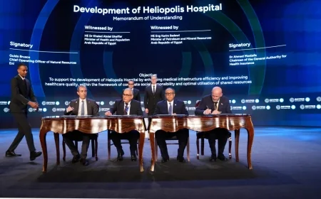 بمبادرة مجتمعية من «إيني».. وزيرا البترول والصحة يشهدان توقيع مذكرة تفاهم لتطوير مستشفى هليوبوليس الجديدة