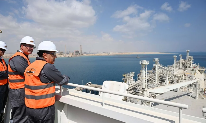 رئيس الوزراء يتفقد ميناء سوميد البترولي بالعين السخنة لتأمين إمدادات الطاقة