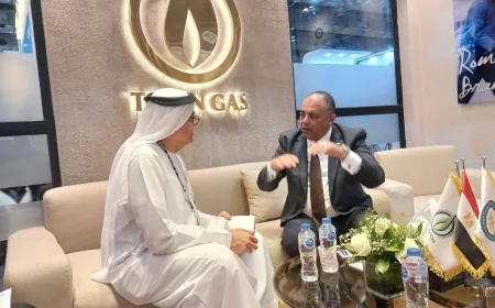«تاون جاس» تستعرض خطط التوسع في توصيل الغاز الطبيعي خلال مشاركتها في إيجبس 2026