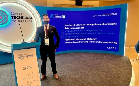 ويبكو تعرض حلاً بالذكاء الاصطناعي لإدارة انبعاثات الميثان خلال EGYPES 2026