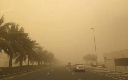 الأرصاد تحذر من تقلبات جوية وأمطار على أغلب أنحاء مصر