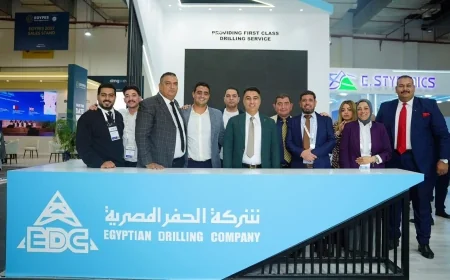 جناح شركة الحفر المصرية (EDC) يسطع في إيجبس 2026 ويجذب الكفاءات في قطاع الطاقة