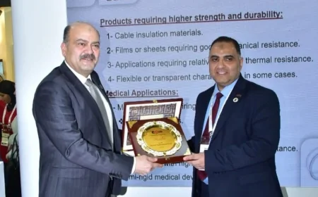 البتروكيماويات المصرية تحصد تكريمًا مميزًا في ختام معرض إيجبس 2026 لإنجازات Medical PVC واعتماد تقرير الإفصاح البيئي