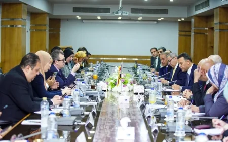 وزير التخطيط يناقش استراتيجية الجهاز المركزي للتعبئة والإحصاء وإعداد تعداد 2027