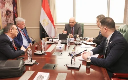 وزير الكهرباء يبحث مع "باوكو" الألمانية توطين صناعة مواسير وأنظمة الضغط المقاومة للتآكل