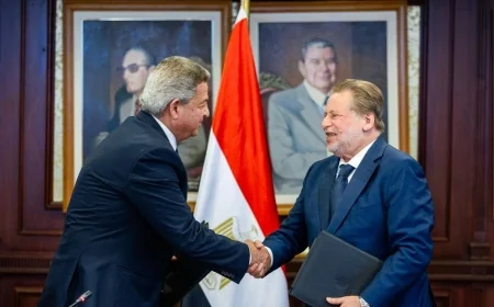 البنك المركزي المصري يوقع بروتوكول تعاون مع المجلس الأعلى للإعلام لتنظيم المحتوى الرقمي المصرفي