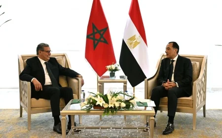 اللجنة المصرية المغربية المشتركة: مدبولي وأخنوش يقودان شراكة استراتيجية لتعزيز التكامل الاقتصادي