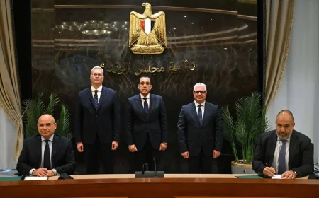 رئيس الوزراء يشهد توقيع مشروع "بولي سيرف" للكيماويات بالسخنة باستثمارات 215 مليون دولار