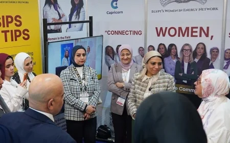 "إيمان وافي" تتحدث عن القيادة المؤثرة في تكنولوجيا الطاقة بمعرض "إيجبس 2026"