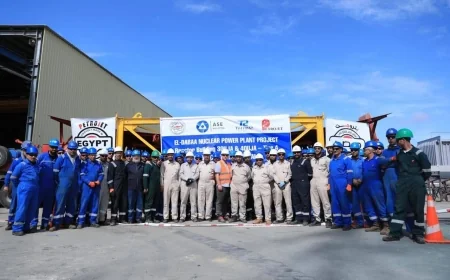 بتروجيت تدخل مجال المكونات النووية محليًا: تقدم جديد في مشروع الضبعة يعزز التصنيع الوطني