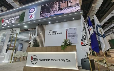 أموك تحصد ISO 20121:2024: ريادة في استدامة الفعاليات بقطاع البترول المصري