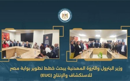 وزير البترول يبحث تطوير بوابة مصر للاستكشاف والإنتاج لتعزيز الاستثمار