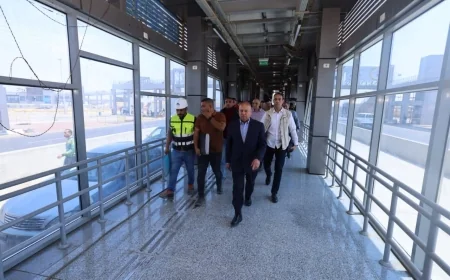 كامل الوزير يتفقد جاهزية المرحلة الثانية من مشروع الأتوبيس الترددي BRT