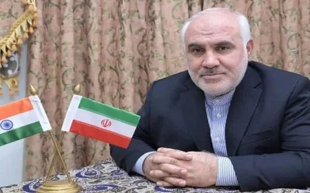 سفير إيران في الهند ينفي فرض رسوم على ناقلات النفط عبر مضيق هرمز بعد تهديدات ترمب