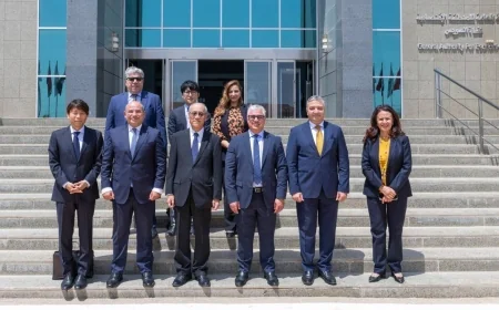 اقتصادية قناة السويس تبحث تعزيز التعاون الصناعي والتكنولوجي مع اليابان