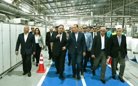 تنمية سيناء.. رئيس الوزراء يفتتح أول مصنع للصناعات البلاستيكية في بئر العبد بتكلفة 530 مليون جنيه