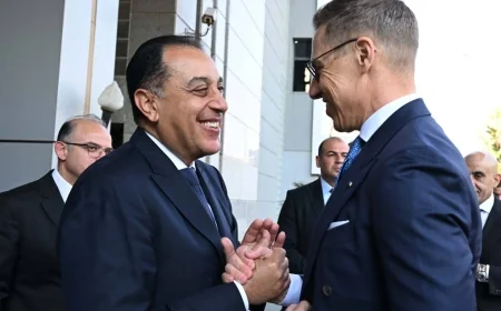 رئيس الوزراء يلتقي رئيس فنلندا: تعزيز التعاون في التعليم على رأس أولويات الشراكة الثنائية