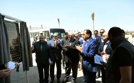 رئيس الوزراء يفتتح مصنع "جرين ريسايكل" لإعادة تدوير البلاستيك باستثمارات 5 ملايين دولار في السخنة