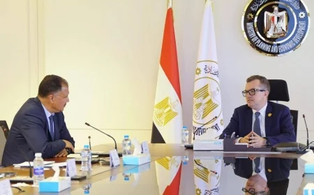 وزبر التخطيط يبحث مع البنك الإسلامي للتنمية توسيع التعاون ودعم مشروعات التنمية في مصر