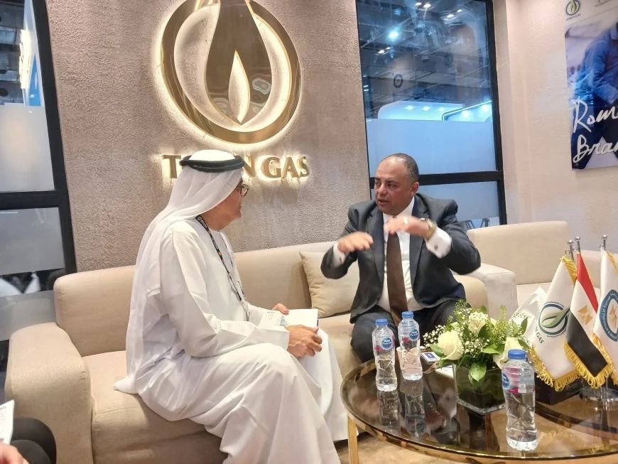 «تاون جاس» تستعرض خطط التوسع في توصيل الغاز الطبيعي خلال مشاركتها في إيجبس 2026