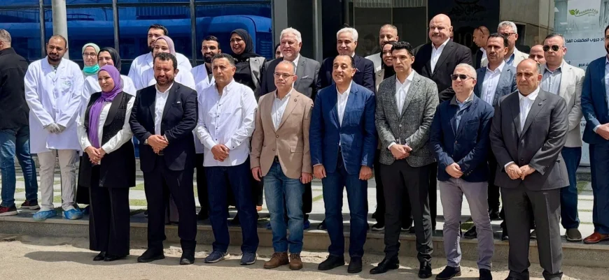 وزير الاستثمار يشارك رئيس الوزراء في جولة تفقدية بالمنطقة الاستثمارية ببنها