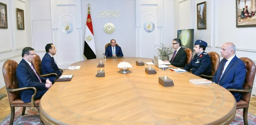 الرئيس السيسي يبحث تعزيز الأمن الغذائي وتوفير السلع الاستراتيجية ودعم استقرار الأسواق في مصر