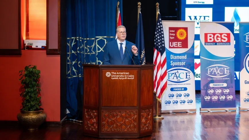 وزير البترول يفتتح مؤتمر PACE 2026 بالجامعة الأمريكية لربط طلاب هندسة البترول بالصناعة بالتعاون مع SPE