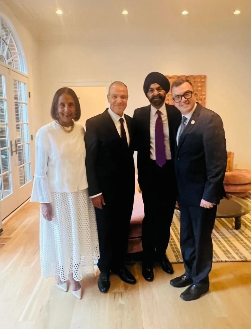 وزير الخارجية يلتقي رئيس مجموعة البنك الدولي لبحث تعزيز التعاون ودعم برنامج الإصلاح الاقتصادي في مصر