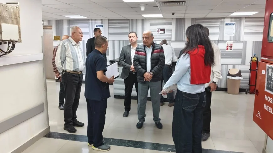 وزير الكهرباء يزور مستشفى الكهرباء بألماظة ويتفقد تقديم الخدمات الطبية خلال الإجازات