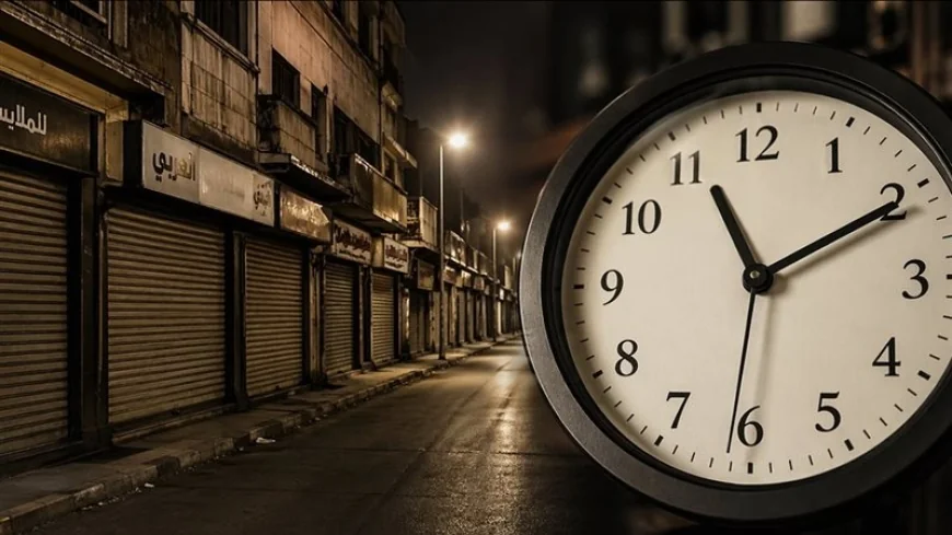 تحديد مواعيد فتح وغلق المحلات التجارية بعد تطبيق التوقيت الصيفي