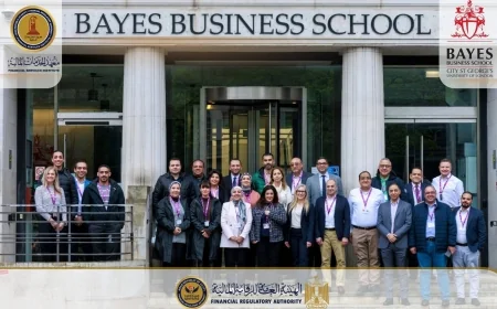 الرقابة المالية تختتم برنامج القيادة التنفيذية بلندن لتأهيل قيادات قطاع التأمين المصري بالشراكة مع مؤسسات دولية