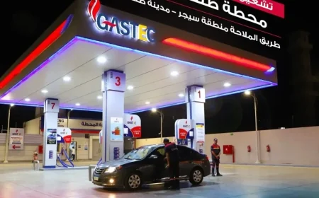 غازتك تفتتح محطة تموين سيارات بالغاز الطبيعي في طنطا ضمن خطة التوسع في محطات الغاز الطبيعي