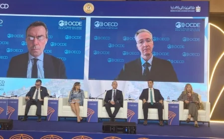 وزارة الاتصالات تستعرض تطورات الذكاء الاصطناعي والتحول الرقمي في ختام برنامج التعاون مع OECD