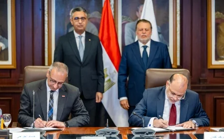 البنك المركزي ووزارة التموين يوقعان بروتوكولًا لإتاحة الاستعلام الإلكتروني عن بيانات السجل التجاري للبنوك