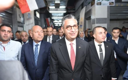 وزير التموين ومحافظ القاهرة يفتتحان معرض “أهلاً بالعيد” بحدائق القبة لتعزيز توافر السلع بأسعار مناسبة