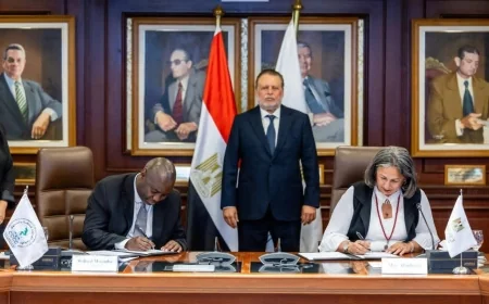 محافظ البنك المركزي يشهد توقيع مذكرة تفاهم مع مفوضية الكوميسا لتعزيز حماية المنافسة إقليميًا