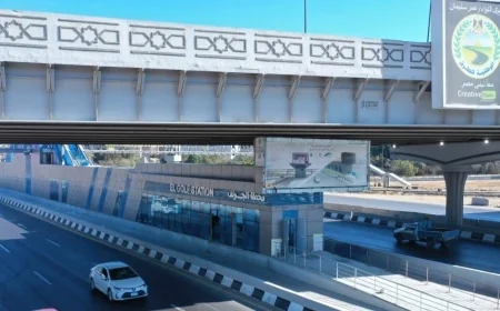 وزارة النقل تشغّل محطة الجولف بالأوتوبيس الترددي BRT لتسهيل الوصول إلى القاهرة الجديدة