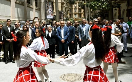 وسط القاهرة يتحول لمنصة إبداعية: إطلاق مبادرة شارع الفن لتعزيز الثقافة والفنون