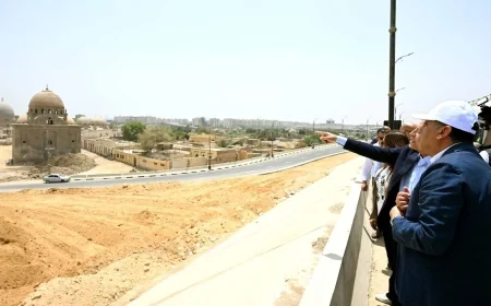 رئيس الوزراء يتفقد تطوير منطقتي السيدة عائشة والسيدة نفيسة عبر محور صلاح سالم الجديد