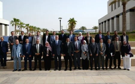 وزير البترول يلتقي كوادر التعدين المرشحة للتدريب بأستراليا ضمن خطة تأهيل القيادات الشابة