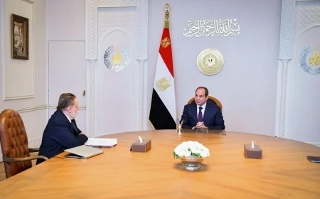 الرئيس السيسي يترأس اجتماعًا مع محافظ البنك المركزي لمتابعة الأداء الاقتصادي وتعزيز الاحتياطيات الدولية
