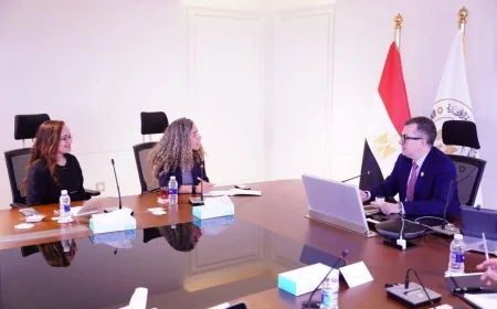 وزير التخطيط يلتقي وفد مؤسسة عبد الله الغرير لتعزيز ريادة الأعمال وتمكين الشباب في مصر