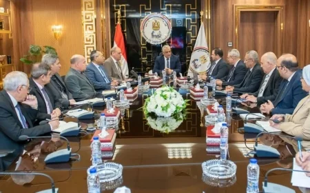 وزارة الإنتاج الحربي يبحث آليات ترشيد الطاقة وخفض الانبعاثات الكربونية دعمًا للتحول الأخضر