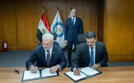 وزير البترول والثروة المعدنية يشهد توقيع مذكرة تفاهم مع شركة تركية لتقييم خام الذهب بالصحراء الشرقية