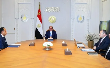 الرئيس السيسي يتابع خطة تطوير التعليم العالي ويؤكد تحويل مصر إلى مركز إقليمي ودولي للمعرفة والابتكار