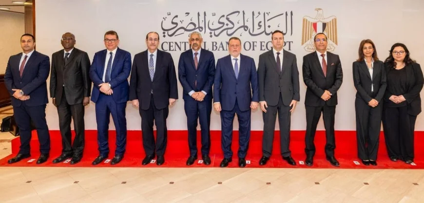 البنك المركزي المصري يبحث تعزيز التعاون مع بنك التنمية الإفريقي لدعم المشروعات التنموية